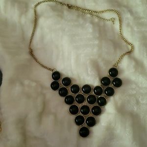 Costume chunky statement necklace 18"-25" adjust